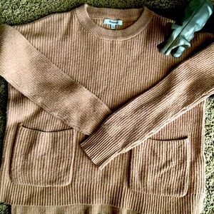 NWT’s Toffee colored Madewell sweater